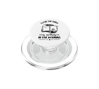 Writer Novel I Love The Smell Writing Typewriter Book Lover PopSockets PopGrip for MagSafe