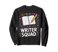 Writer Squad Cute Notebook & Pen Sweatshirt