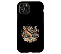 Writer's block dragon tattoo writing humor author birthday Case for iPhone 11 Pro
