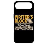 Writer's Block When Your Imaginary Friends Won't Talk To You Case for iPhone Air