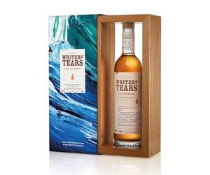 Writers' Tears Cask Strength Irish Whiskey - Select Single Pot Still & Single Malt Blend - Triple Distilled, Non-Chill Filtered - Aged in American Oak - High Strength - 70cl / 700ml, 54.8% ABV