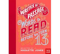 Writes of Passage: Words to Read Before You Turn 13 Boxer Gifts Multi One Size