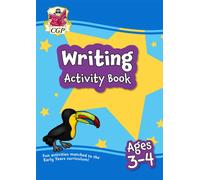 Writing Activity Book for Ages 3-4 (Preschool)