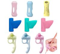Writing Aid for Pen Kids, 9 Pieces Pen Writing Aid, Pencil Grips for Kids, Writing Learning Aid, Pencil Grips, Kids Pen Holder, Pencil Holder, Writing Aid