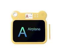 Writing Board for Children - 20 cm Learning Board for Girls from 3 Years | Electronic Drawing Pad, for School Lessons Travel Plane & Car Trips