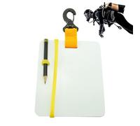 Writing Board Under- Diving Slate, Swivel Clip Tablet | Durable and Easy to Use Pencil Board for Divers, Snorkeling, Water Sports, Notes Under