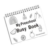 Writing Book - Preschool Educational Games, Genérique Activity Books for Nursery, Workbook Set for Developing Skills in Early Education, School Supplies Writing Book for Home