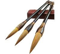 Writing brush,writing brush 1 PCS Wolf Hair Chinese Traditional Caligraphy Brush, Kanji Japanese Painting Brush Pen for Calligraphy Writing Art Painting