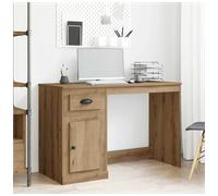 Writing Desk Artisan Oak 115x50x75cm Engineered Wood Drawer Compact for students