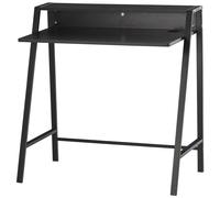 Writing Desk Computer Table Home Office PC Laptop Workstation Storage Shelf Black