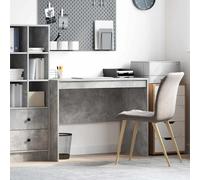 Writing desk Concrete grey 100x50x76cm Engineered wood Compact Office MinimalFit