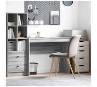 vidaXL Desk Grey Sonoma 100 x 40 x 76 cm, Grey