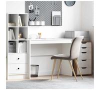 vidaXL Desk White 100 x 40 x 76 cm, White