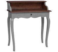 vidaXL Writing Desk Solid Mahogany Wood 80x40x92 cm