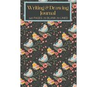 Writing & Drawing Journal: Dual Notebook with Alternate Blank and Lined Paper |