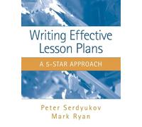 Writing Effective Lesson Plans: The 5-Star Approach