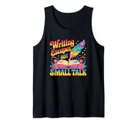 Writing Escapes Not Small Talk Enthusiasts Tank Top