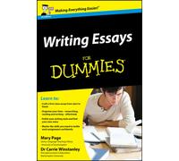 Writing Essays For Dummies, UK Edition