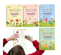 Writing Exercises for Children Ages 3-5, Alphabet Tracking Book - Tracking Book, Alphabet Tracking, Writing Exercises for Grooved Handwriting Book - Learning Activity