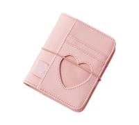 Writing Folio - Hundred Detachable Sheets Planner, Five Point Sixteen By Four Points Thirteen Inch Heart Emblem Cover Leatherette Memorandum | Notation Lady Student Globetrotter Academic Institut