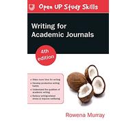 Writing for Academic Journals