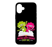 Writing Happy Endings Every Day Design Case for iPhone 16 Plus