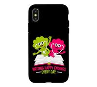 Writing Happy Endings Every Day Design Case for iPhone X/XS