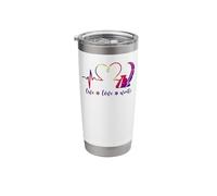 Writing Heart Novel Writer & Published Author Stainless Steel Insulated Tumbler