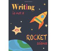 Writing is not a Rocket Science 0: My first Doodles, Sketch, Scribble Book for Toddler, Drawing Starter Kit, Paint Your Notebook with Brushes, Nail ... Sketch Book, Brain Training, Scribble