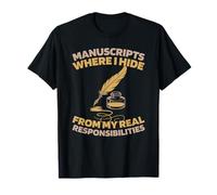 Writing - Memoir Biography Biographer T-Shirt