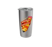 Writing My Own Chapters of Chaos Pencil Writer Author Creat Stainless Steel Insulated Tumbler