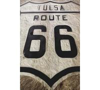 Writing Notebook Journal - 6" x 9" Lined Pages, Full-Color Artistic Cover, Premium Softcover Diary for Notes & Daily Writing | Studio 6 Publishing by Lori Sue Roach: Route 66 in Tulsa