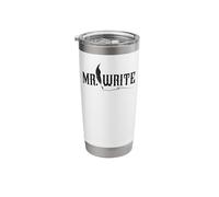 Writing Novel Writer & Published Author Mr. Write Stainless Steel Insulated Tumbler