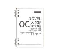 Writing Outline of the Framework of Loose-Leaf Novel Creation-Character Setting [B5-50]