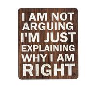 Writing Pad Funny Sarcastic I Am Not Arguing I'M Just Explaining Why I Am