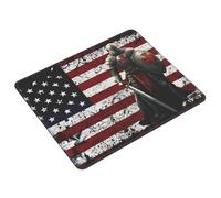 Writing Pad Knight Templar America Flag Crusader Warrior Mouse Pad Home