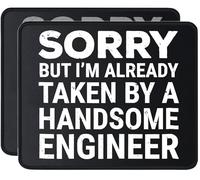 Writing Pad Sorry But I'm Already Taken By A Handsome Engineer Keyboard