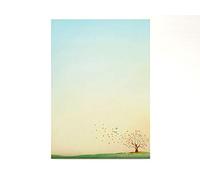 Writing Paper | Autumn Watercolour | 50 Sheets Autumn Design Paper DIN A4