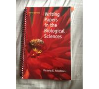 Writing Papers in the Biological Sciences