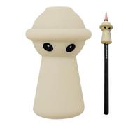Writing Position Correction, Alien Shape Silicone Pen Grip for Children, Ergonomic Cushion Holder, Training Aid Instrument to Improve Handwriting, Grip for Students, Writing by Hel