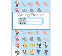 Writing Practice: Handwriting Practice Composition Book with Guidelines, 7x9, 100 page