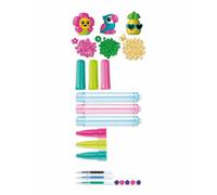 Clementoni Set-Idea-Small Kit Lab Tropical-Creative Toys, Laboratory, Coloured, Personalised Pens Girls, Art and Crafts for Kids 6 Years, 18790, Multicolour