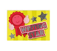 Writing Star Sparkling Praise Postcards