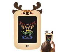 Writing Tablet, Erasable Drawing Boards, Erasable 21.5 cm, Erasable Tablet for Travel Activities - for Children Girls School Travel Plane Car Home Party Christmas