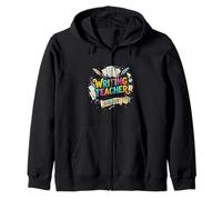 Writing Teacher Creative Literature Design Zip Hoodie
