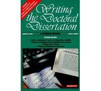 Writing the Doctoral Dissertation