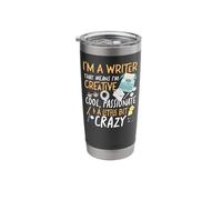Writing Typewriter Novel Writer & Published Author I'm A Stainless Steel Insulated Tumbler
