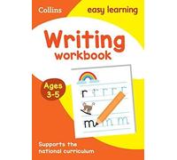 Writing Workbook Ages 3-5 Collins Easy Learning Paperback Harper