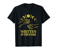 Written in The Stars Moon Phases Astrology Design T-Shirt