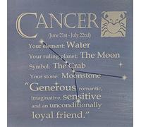Written in the Stars Wall Plaque - Cancer